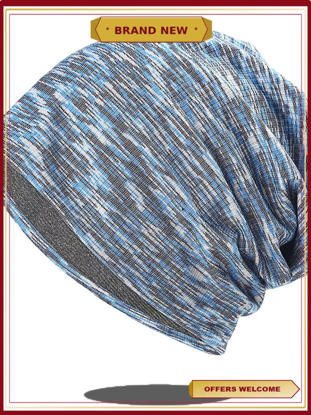 EMF Protection Beanie Hat Faraday Cap Blocks 99.9% EMF 5G WiFi Radiation Shield
